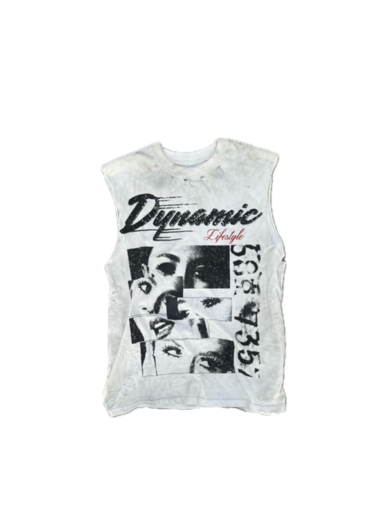 “Dynamic lifestyle” sleeveless tee