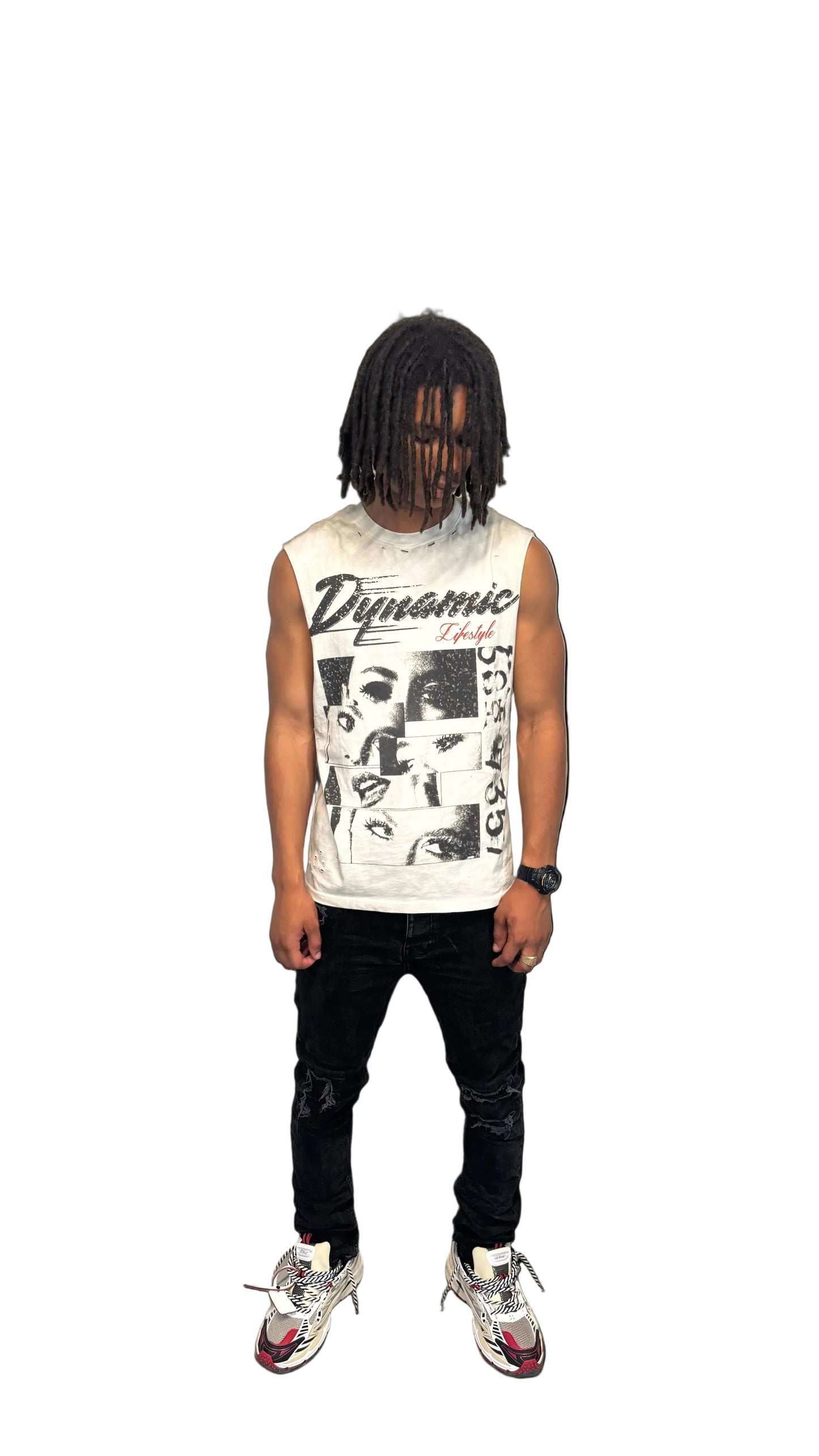 “Dynamic lifestyle” sleeveless tee